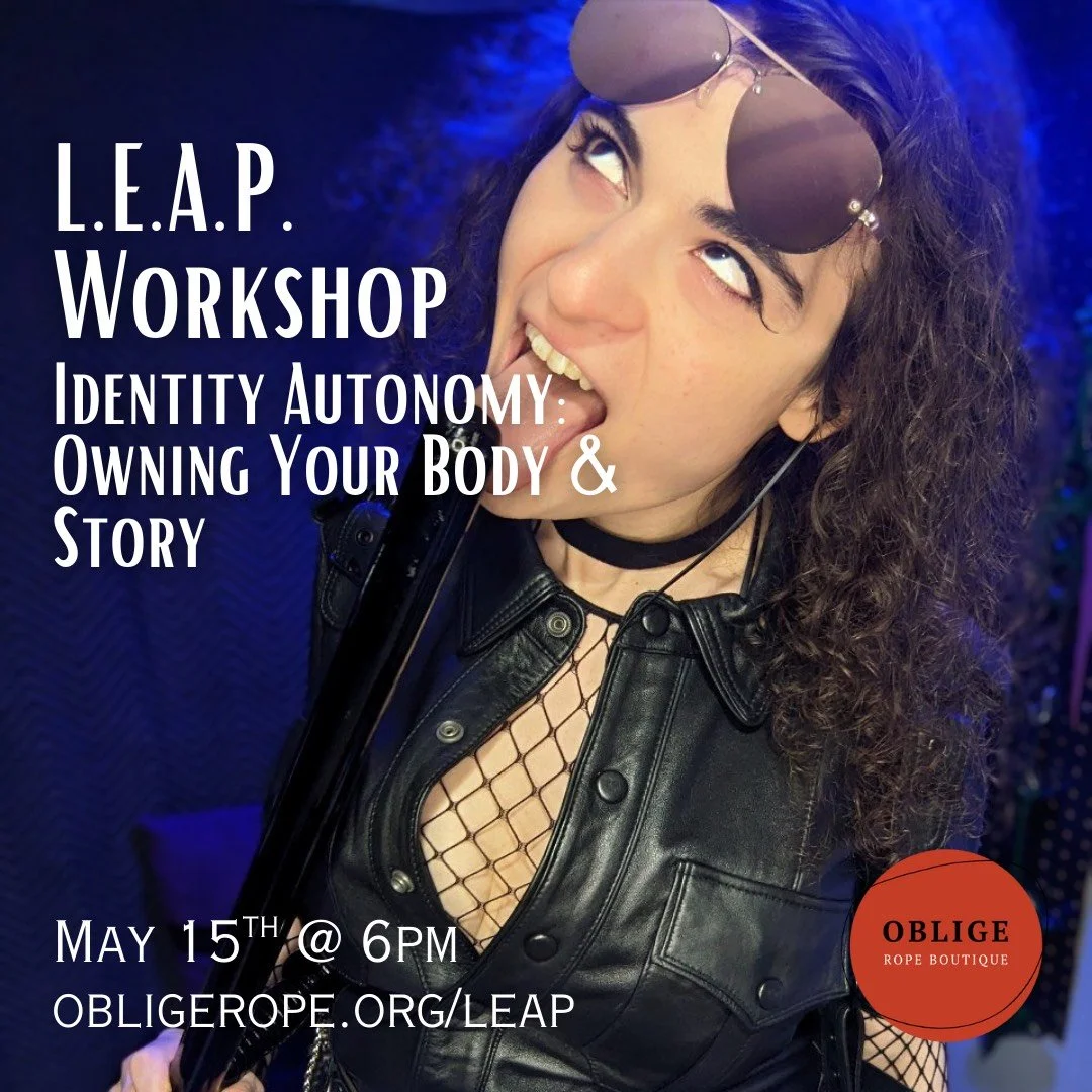 L.E.A.P. Workshop -Identity Autonomy: Owning Your Body & Story with The Lady V