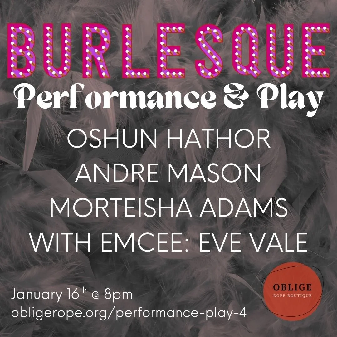 Burlesque Night at Oblige: Performance &amp; Play