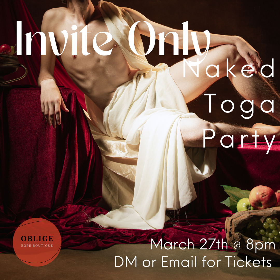 Invite Only “Naked Toga” Party at Oblige