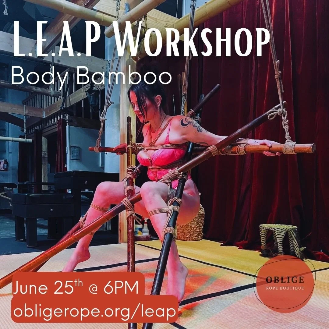 L.E.A.P. Workshop - "Body Bamboo" with Midnight_Shibari &amp; I_am_her