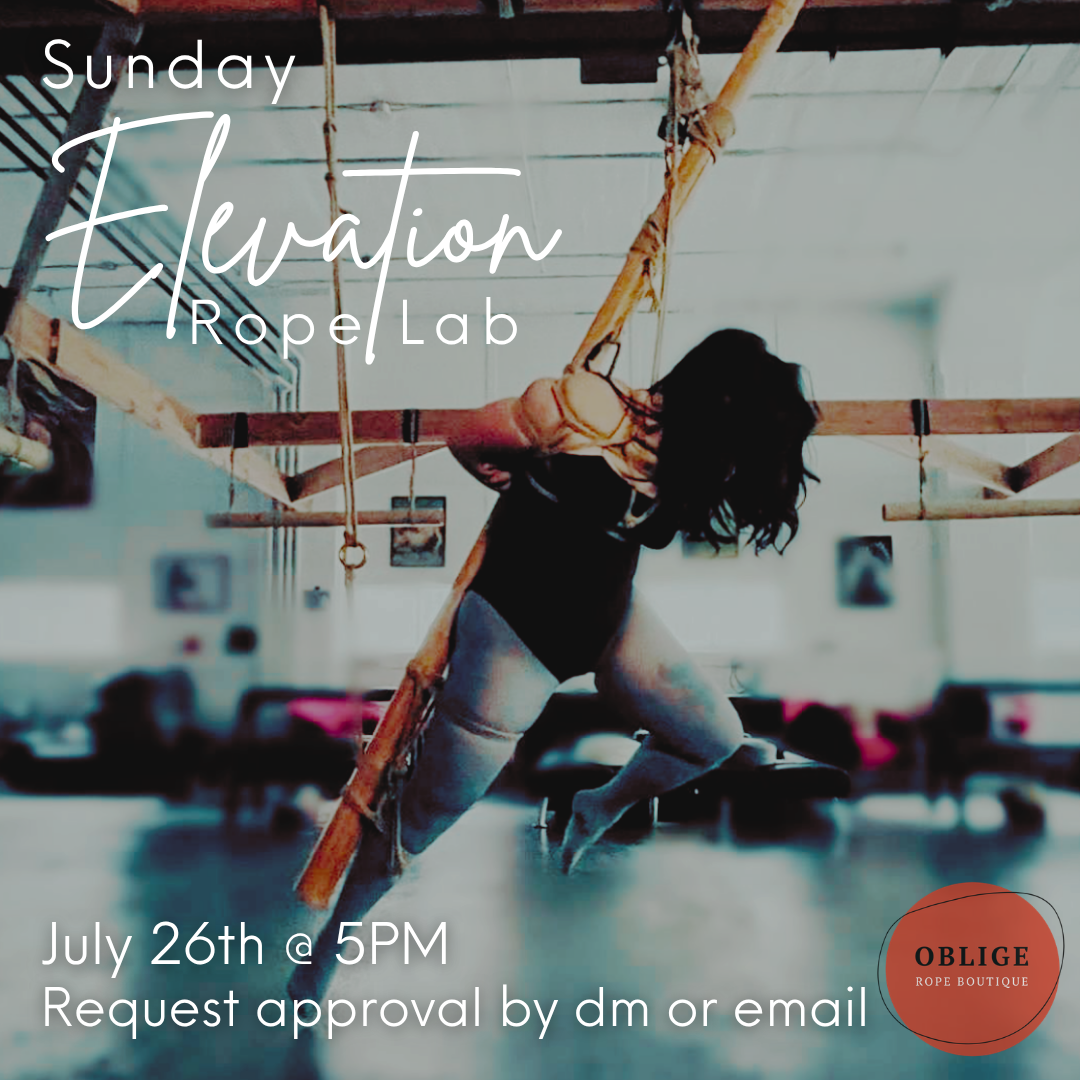 Sunday Elevation Rope Lab “Floating Vertical Bamboo”