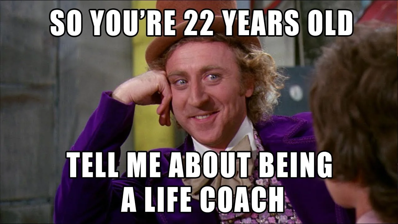22 year old life coach