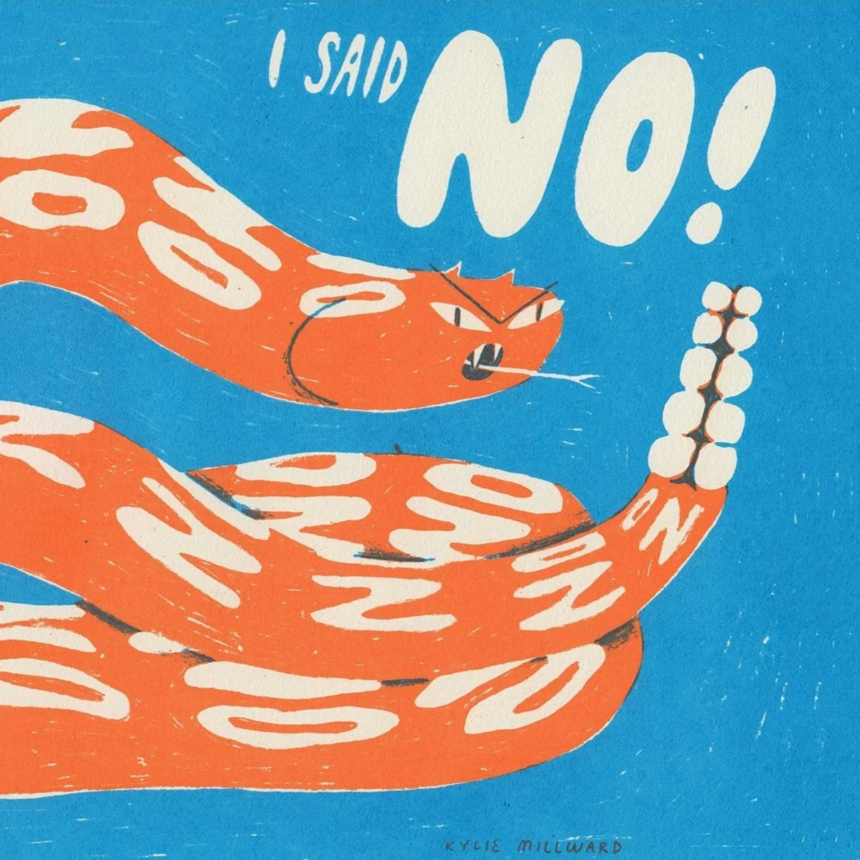 "I said, NO!" Zine