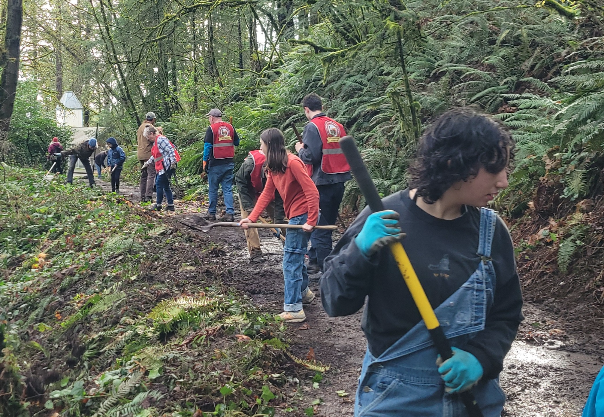 Zoo Train Track Cleanup Party