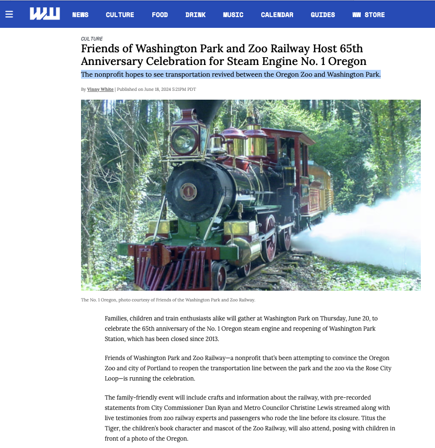 Willamette Week - June 2024