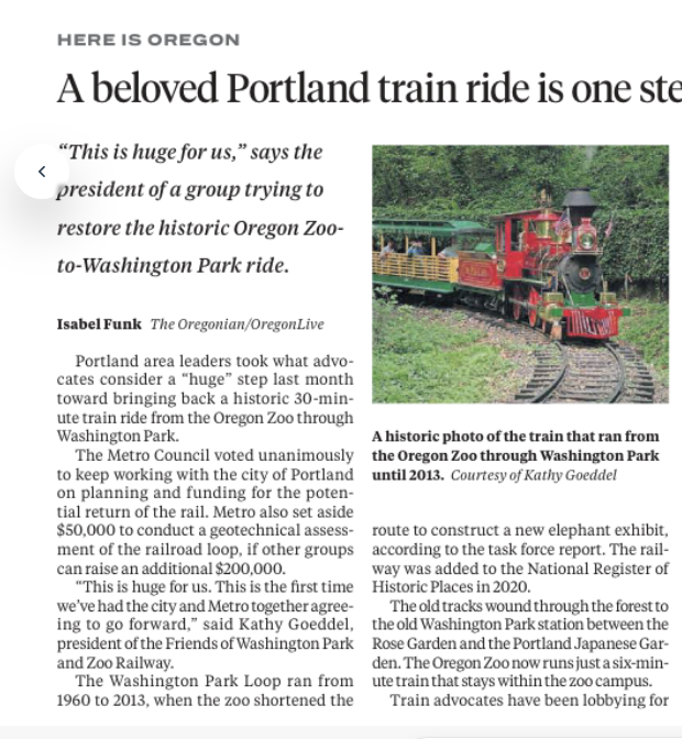 Oregonian March 1, 2026