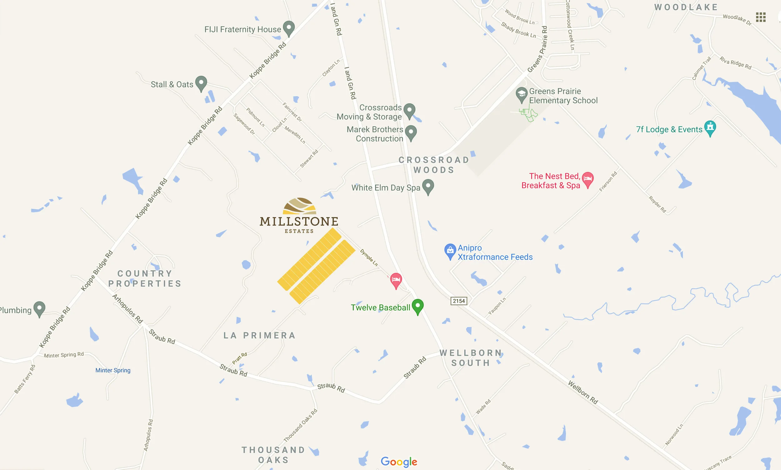 Millstone Estates 1+ Acre Homesites in College Station