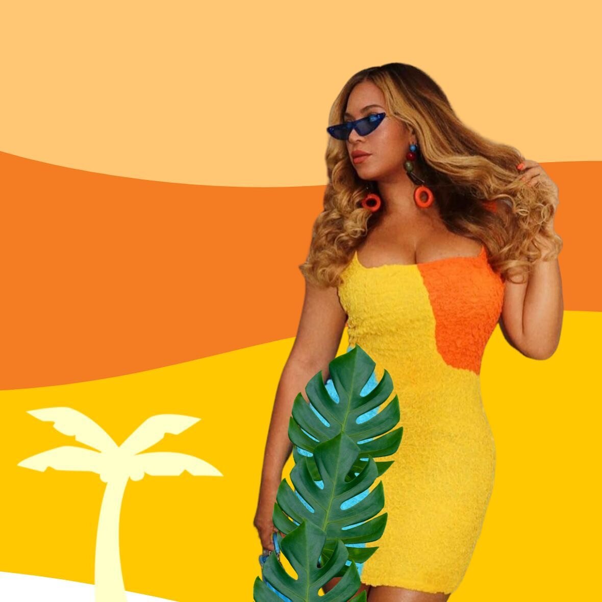 Even @beyonce thinks our color block is 🔥. We absolutely agree. 😆 #islandpops