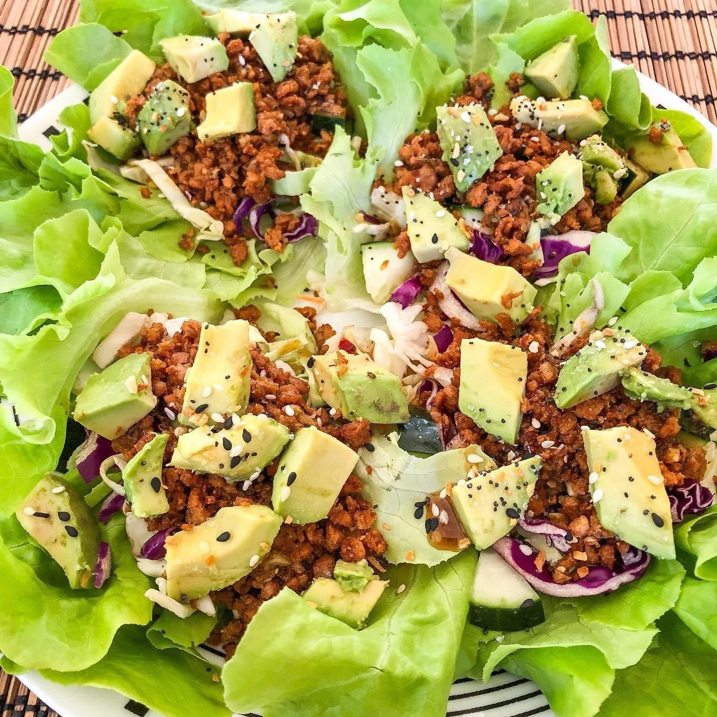 Asian Lettuce Boats — Plant Based Livin'