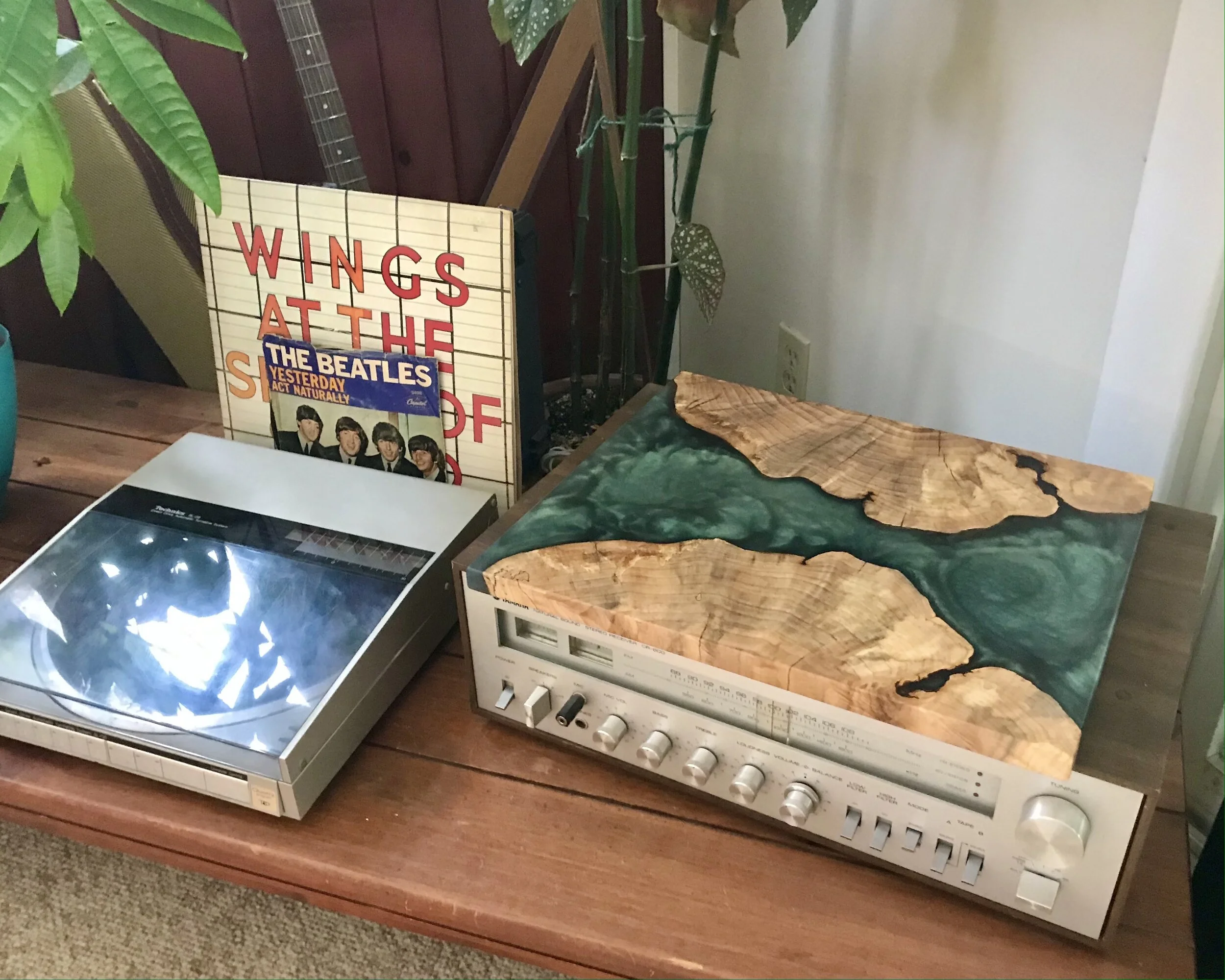 Spalted Maple & Epoxy Resin Charcuterie Board