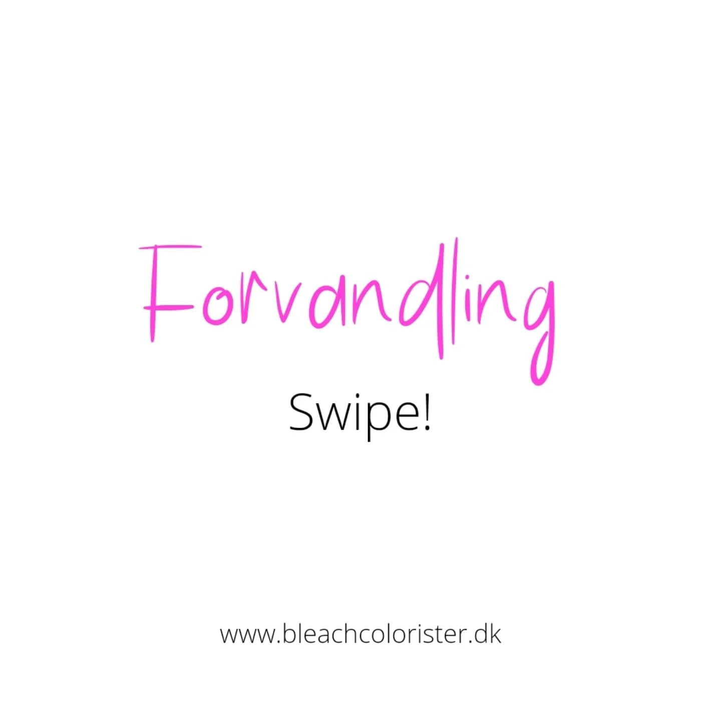 S&oslash;de, dygtige og kompromisl&oslash;se @majhair_ninamaj har tryllet 🧚&zwj;♀️, og vi kan lide det! ☺️🤌👏👏✨️ Swipe!

N&aring;r du som kunde bes&oslash;ger en #BleachColorist , s&aring; er du f&oslash;rst og fremmest sikret h&oslash;j ekspertis