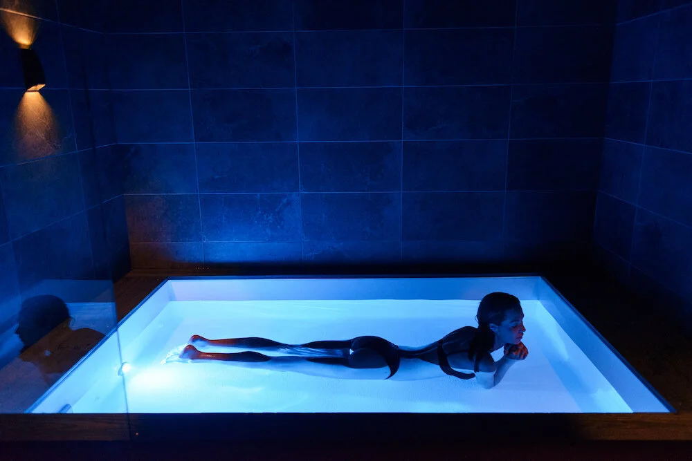 Try resting your head in your hands with your belly down