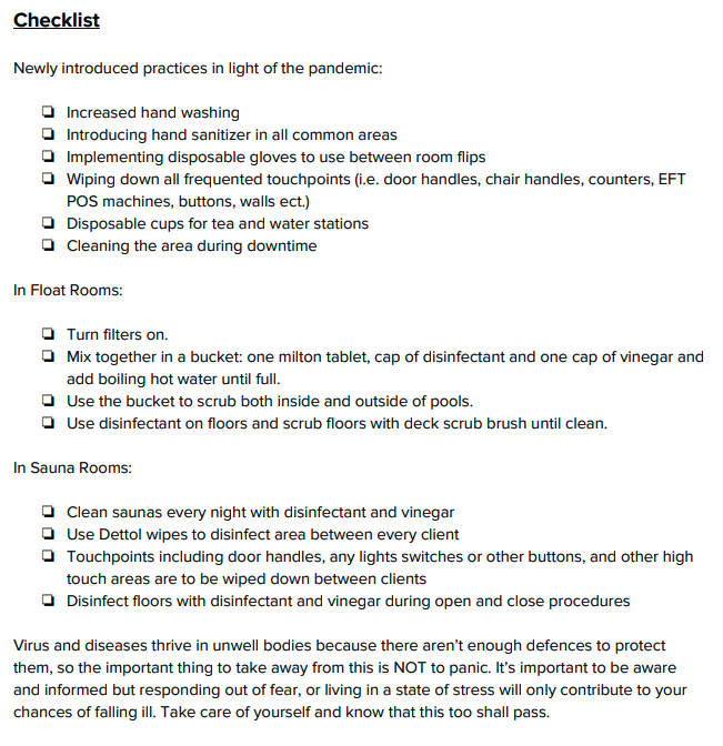 COVID-19 Increased Protocols 2