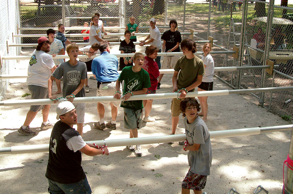 Human Foosball — Camp Business