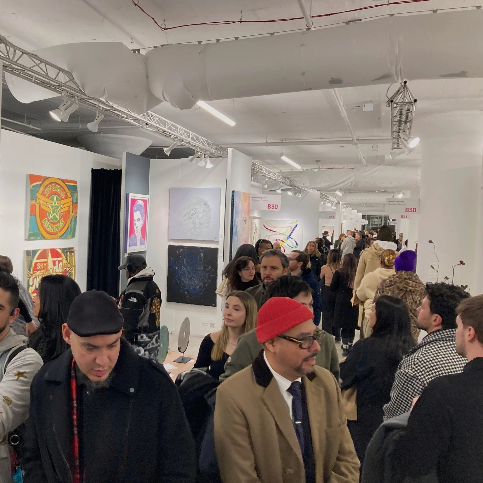 And&hellip; we&rsquo;re off! 🔥 From the very first minutes of last night&rsquo;s opening, we could already feel a strong flow of visitors!

📍AFFORDABLE ART FAIR &ndash; NEW YORK
March 18&ndash;22, 2026
Represented by @arteriagallery, Booth B30

➡ B