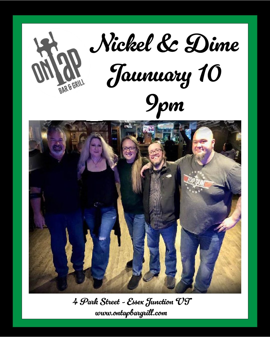 On Tap presents Nickel & Dime
