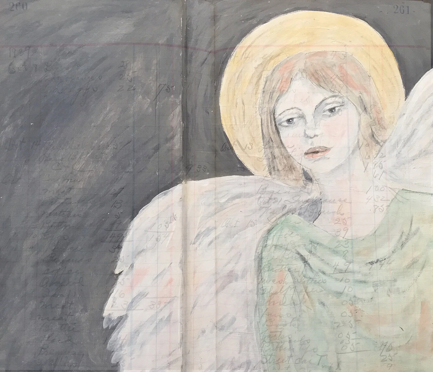 Angel on ledger