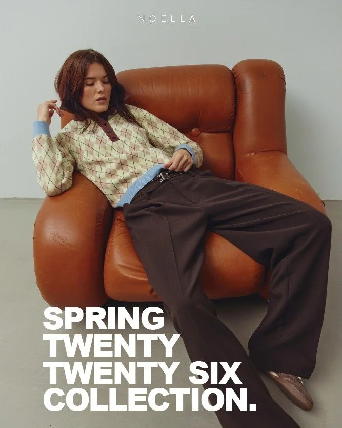 EXCITING NEWS!! We are pleased to announce that we are now representing the fabulous Danish brand Noella! 
Noella is inspired by Scandinavian minimalism in her designs, but without being limited by it.  Their designers take immediate action when spot