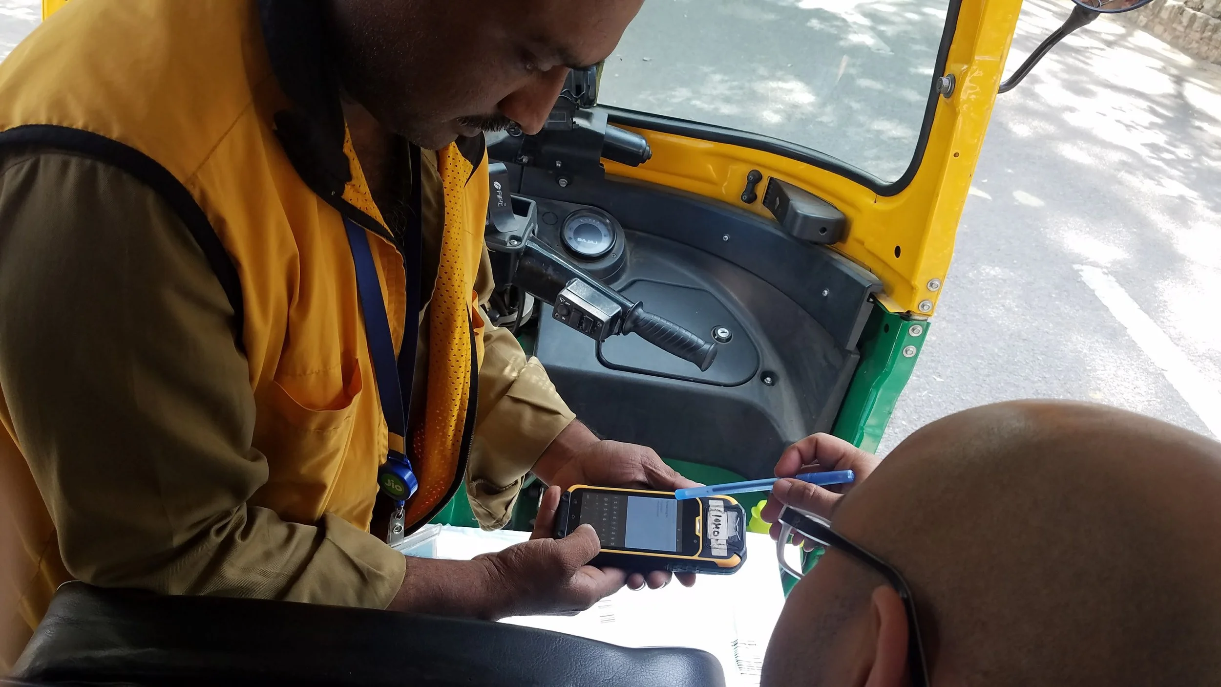 AMZL observational ride-along in Bangalore, India