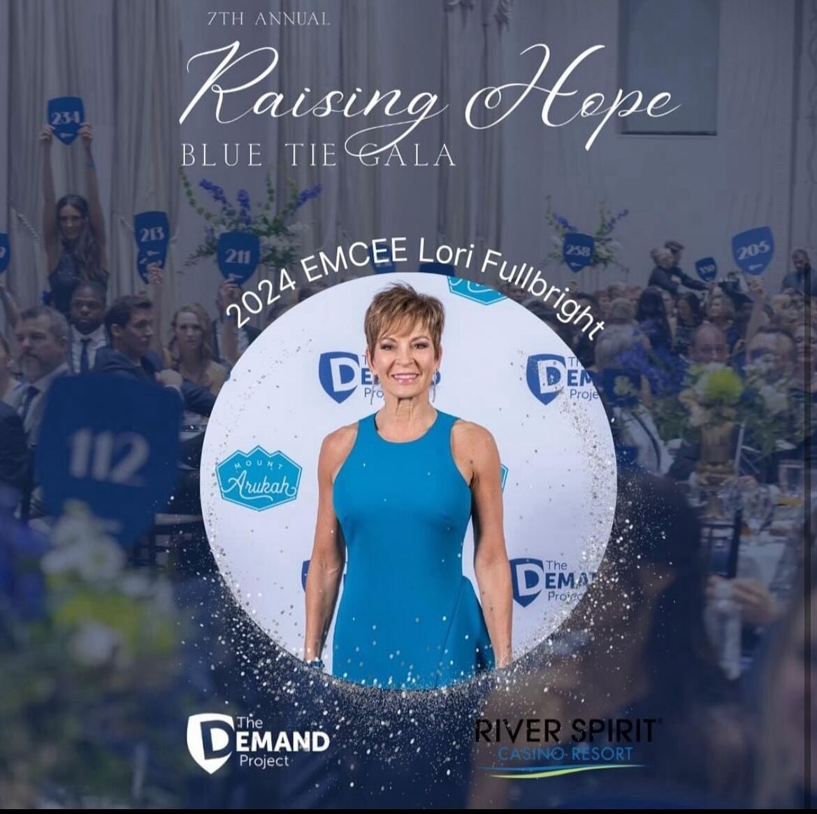 🎤 Exciting News! The Demand Project is thrilled to announce that Lori Fullbright will be returning as the EMCEE for our 7th Annual Raising Hope Blue Tie Gala in 2024!

About Lori Fullbright:
With an impressive 31-year tenure as the station&rsquo;s c
