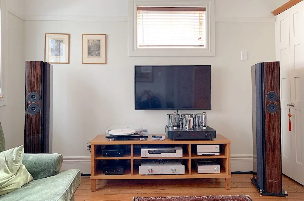 Audio system with Brodmann speakers