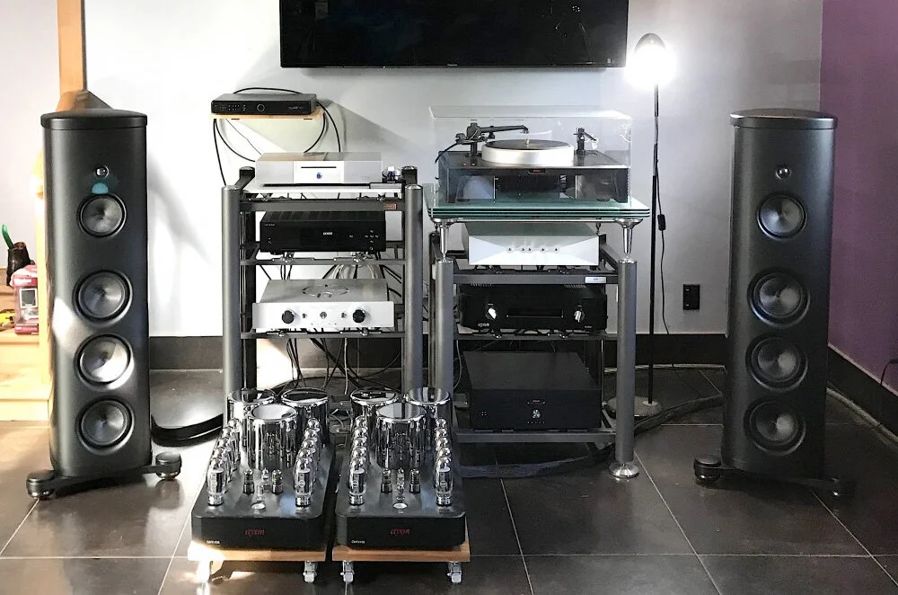 Custom design audio system by Terry Humphries