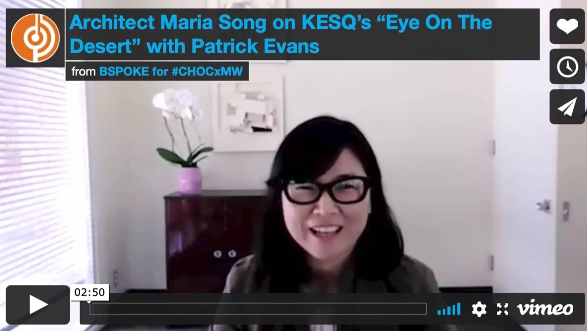 Architect Maria Song Joins Patrick Evans on “Eye On The Desert”