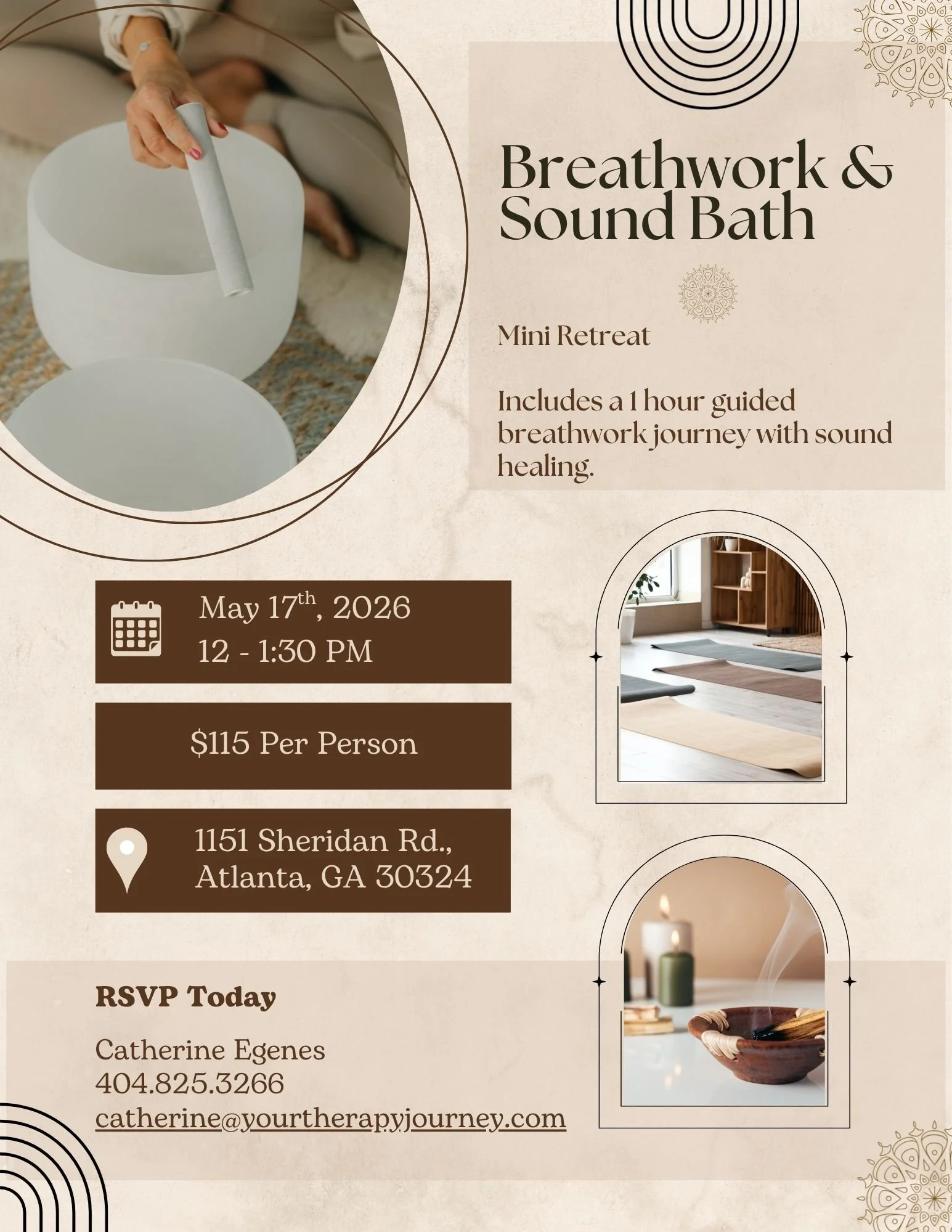 Breathwork & Sound Bath |  5.17.2026