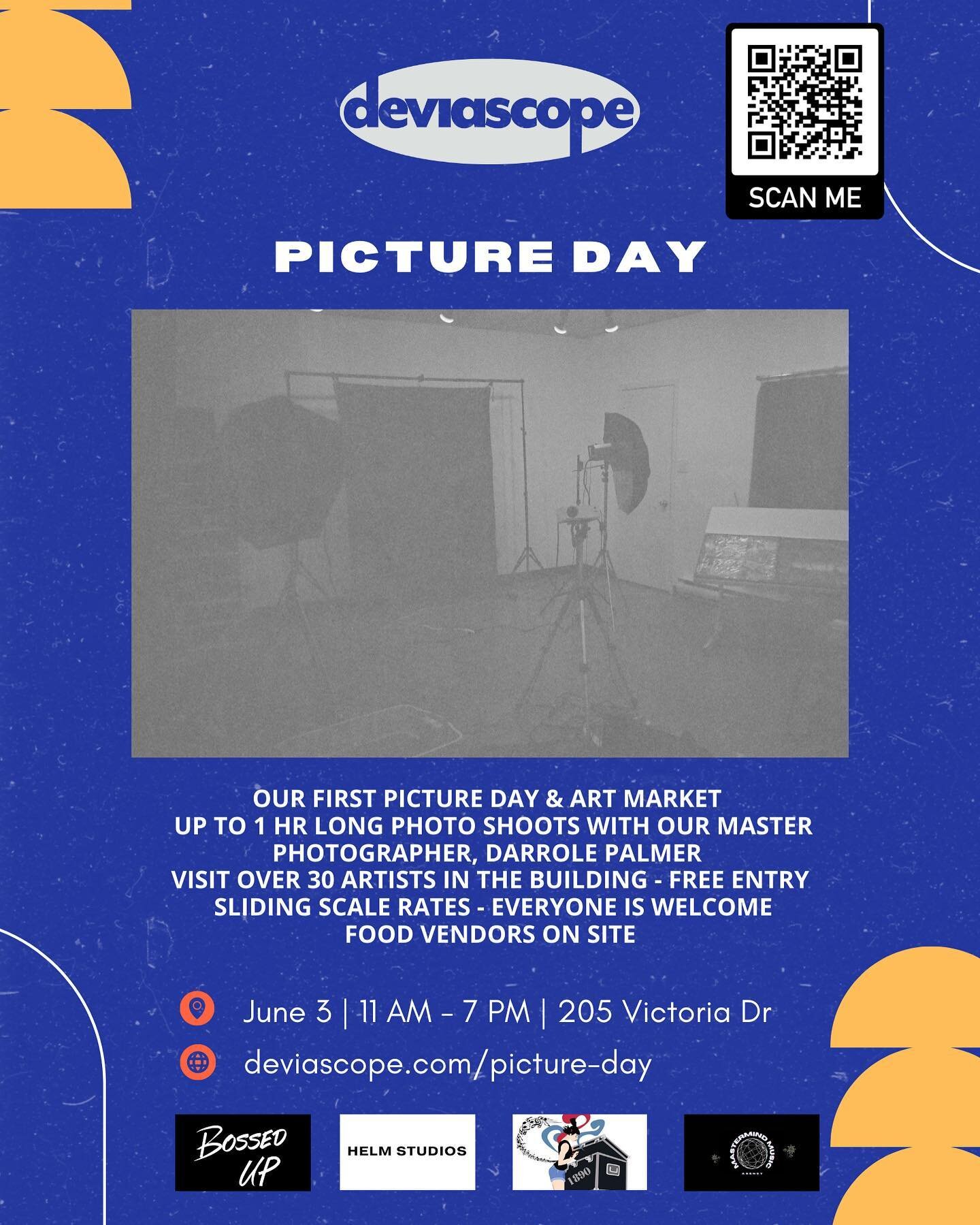 Join us on June 3rd for our very first Picture Day in East Vancouver