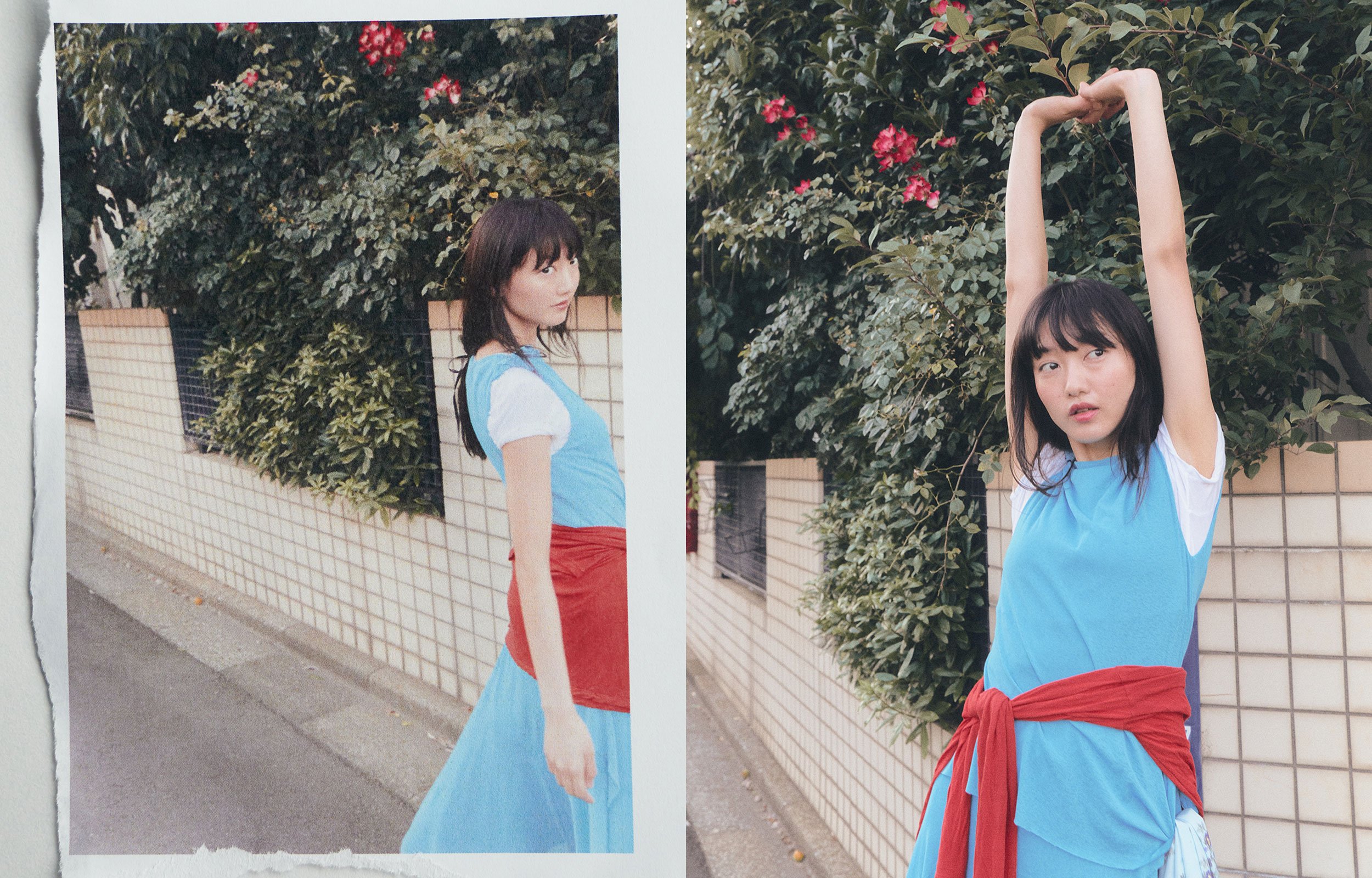 Dress and Scarf Ganni