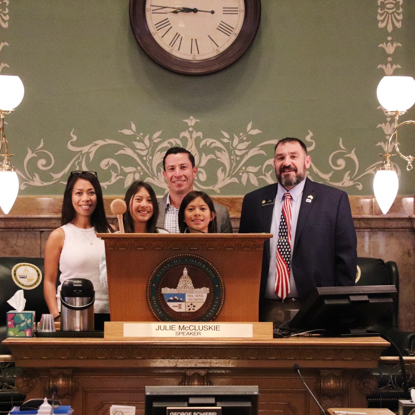 Today @reptywinter honored Chris Cordova as an esteemed guest on the House floor. Chris is an Army veteran with 24 years of service, including 4 combat tours. He holds a Master's in Physician Assistant Studies &amp; a Doctorate of Science. Chris made