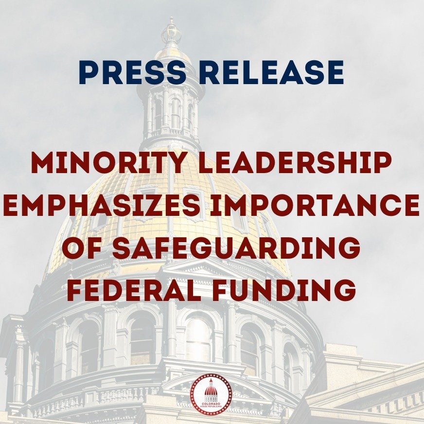 🚨Colorado is losing federal funding, and House Republicans warned this would happen.

During session, we flagged risky bills, offered fixes, and sent a formal letter to the Governor. He signed them anyway.

Now taxpayers pay the price.

https://www.