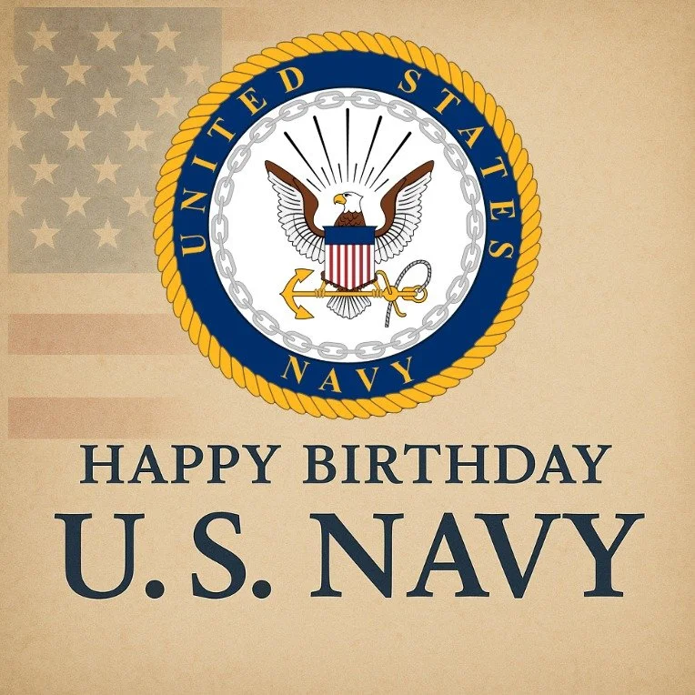 Today, we honor 250 years of service, strength, and sacrifice. Happy Birthday to the United States Navy, protecting our freedom across the seas since 1775. ⚓🇺🇸