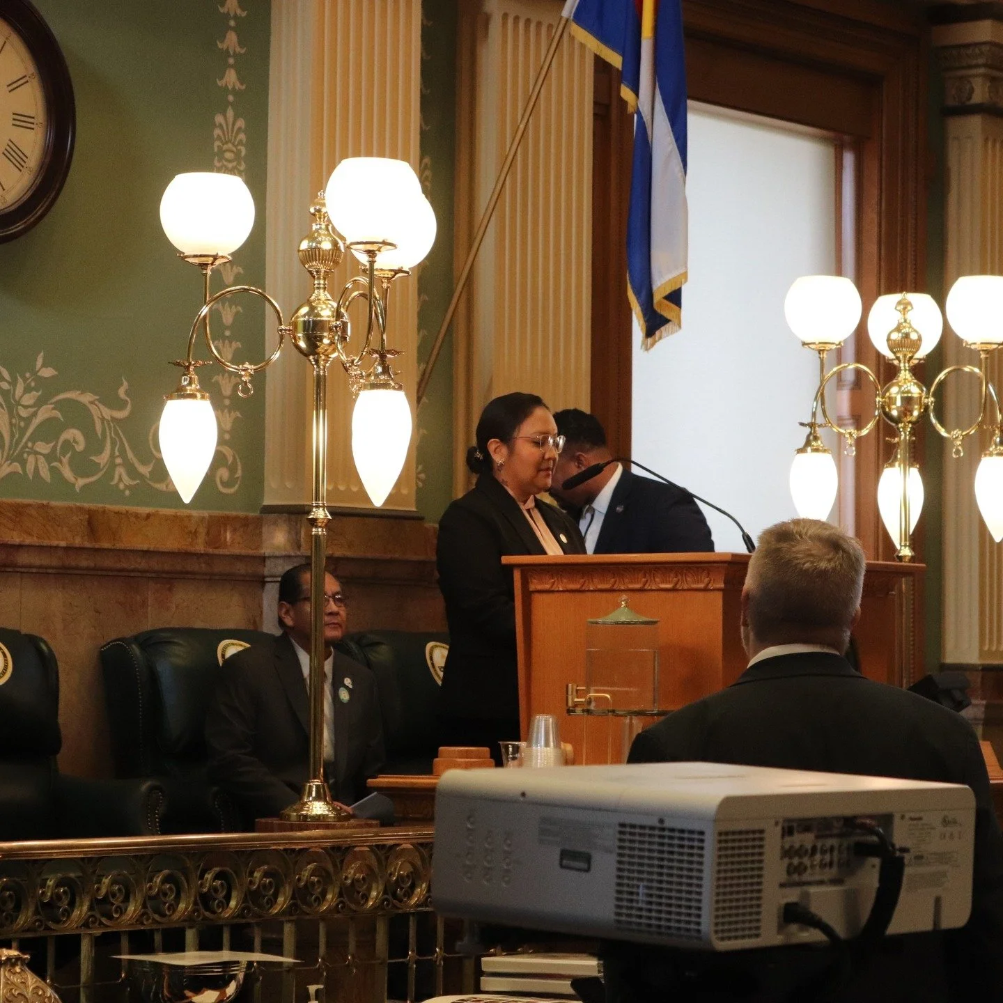 Thank you to the Ute Mountain Ute Tribe and the Southern Ute Indian Tribe for coming to the Capitol and briefing us on the issues most important to your tribal communities. We appreciated the thoughtful discussion on shared concerns, including stewar