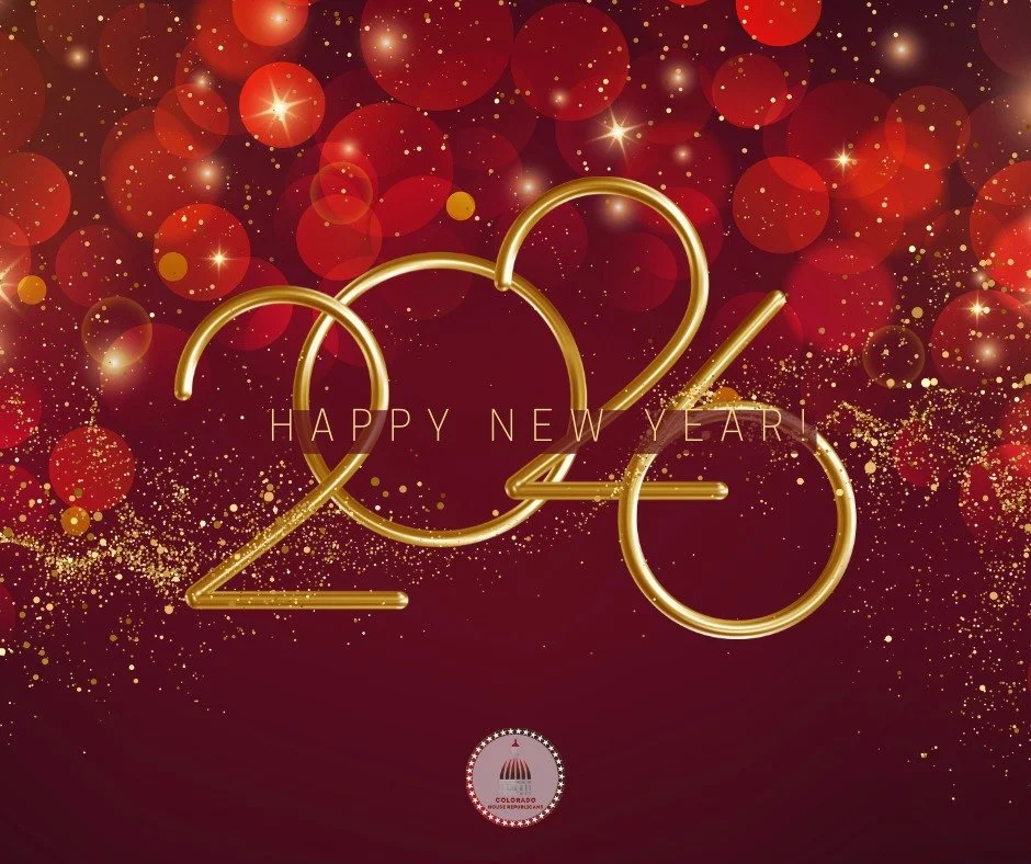 Happy New Year, Colorado. Here is to a new year focused on affordability, public safety, and protecting families across our great state.
