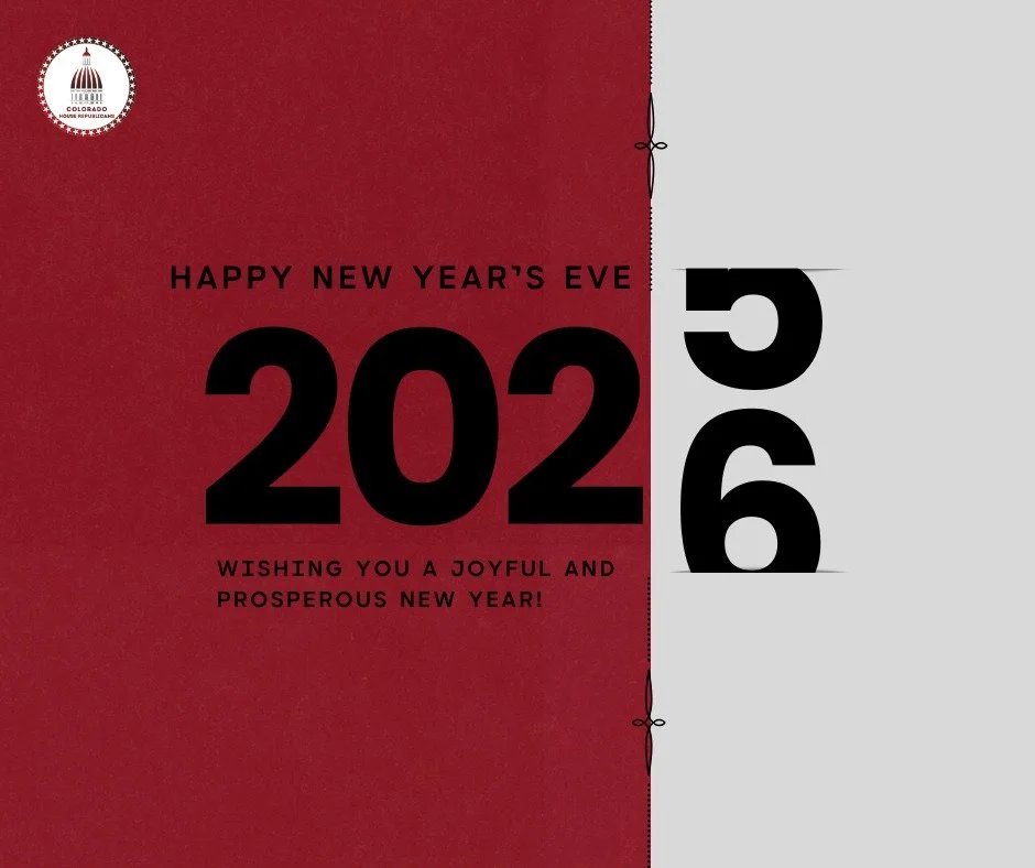 As we ring in 2026, we are grateful for the people and communities that make Colorado strong. Wishing you a joyful, safe, and prosperous New Year.