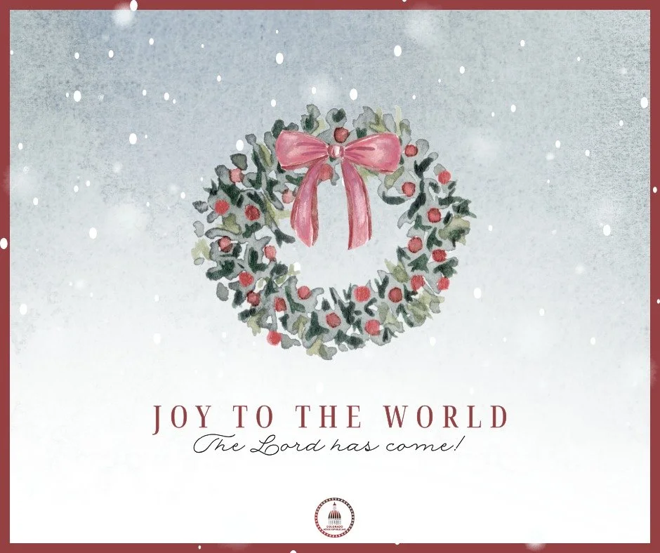 Joy to the world. The Lord has come.
Christmas is a time to reflect on the hope, peace, and redemption that changed the world forever.