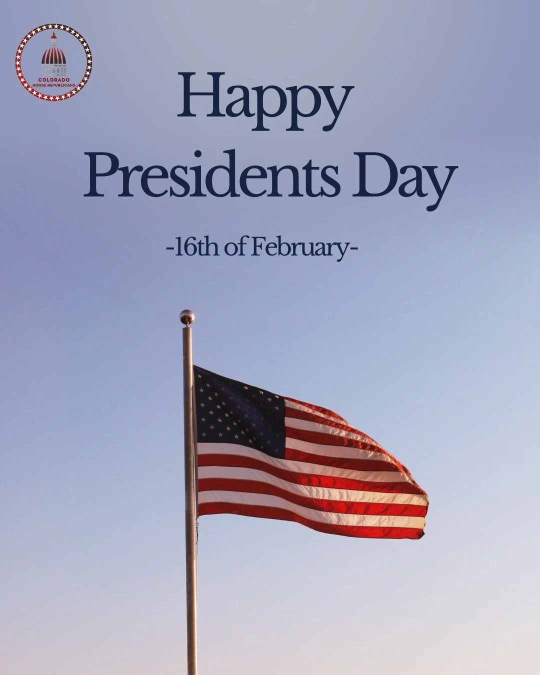 Happy Presidents Day. Today we honor the leadership, service, and sacrifice of those who have served as President of the United States, and we reflect on the enduring principles that continue to guide our nation.