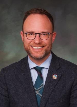 Official portrait of Representative Matt Soper, serving Colorado House District 54 in Delta and Mesa Counties; an attorney with strong legal expertise, a leader in Colorado’s tourism sector, and an advocate for community health care.