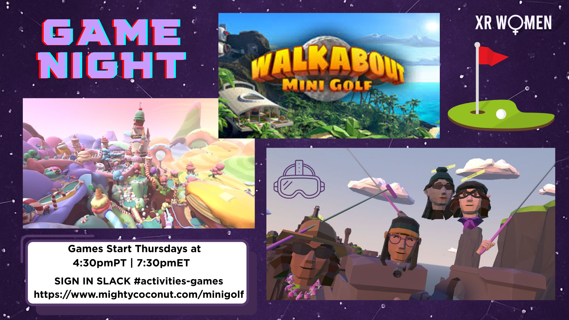 Game Night in Walkabout Mini Golf