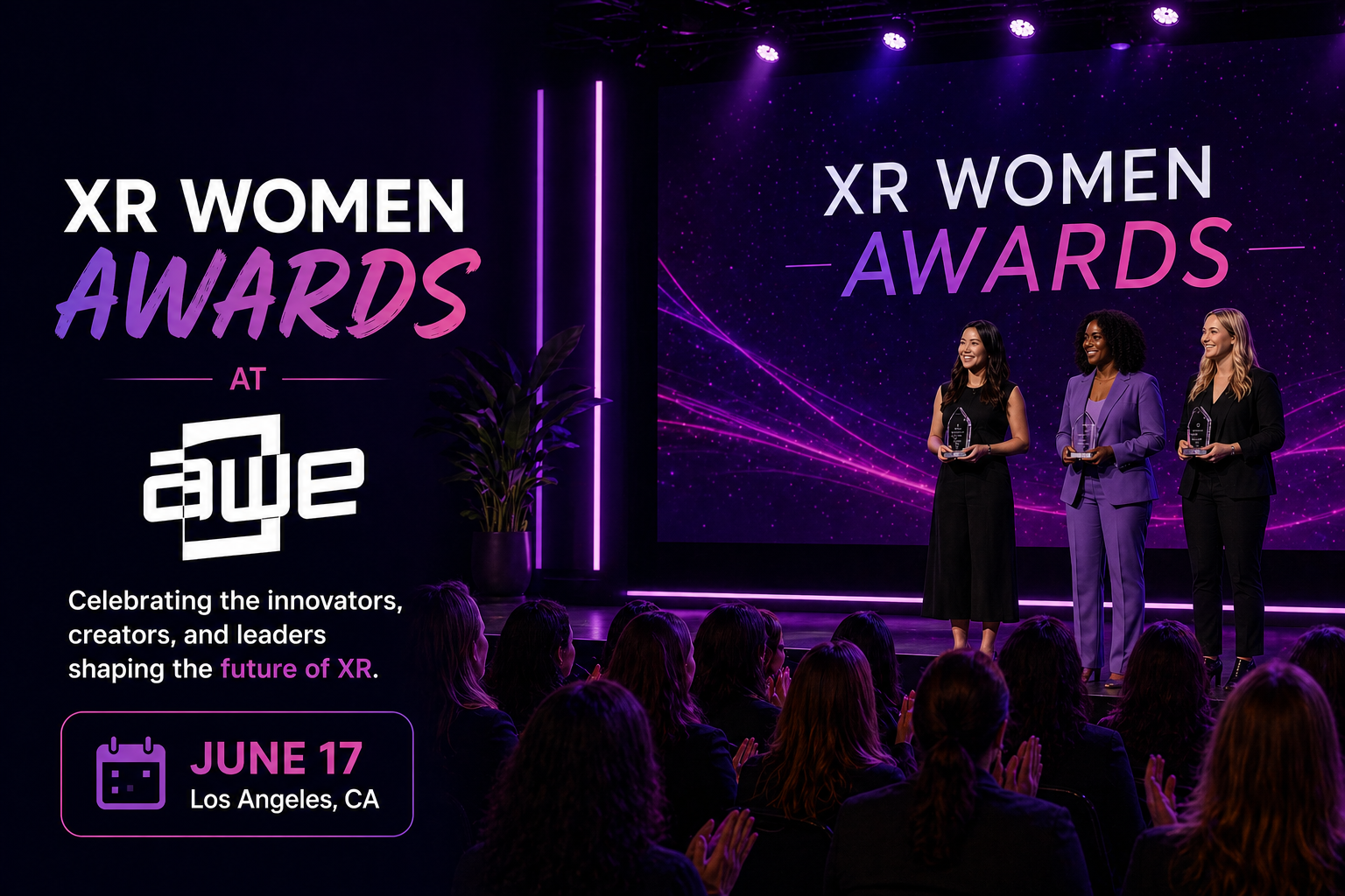 XR Women Awards LIVE at Augmented World Expo