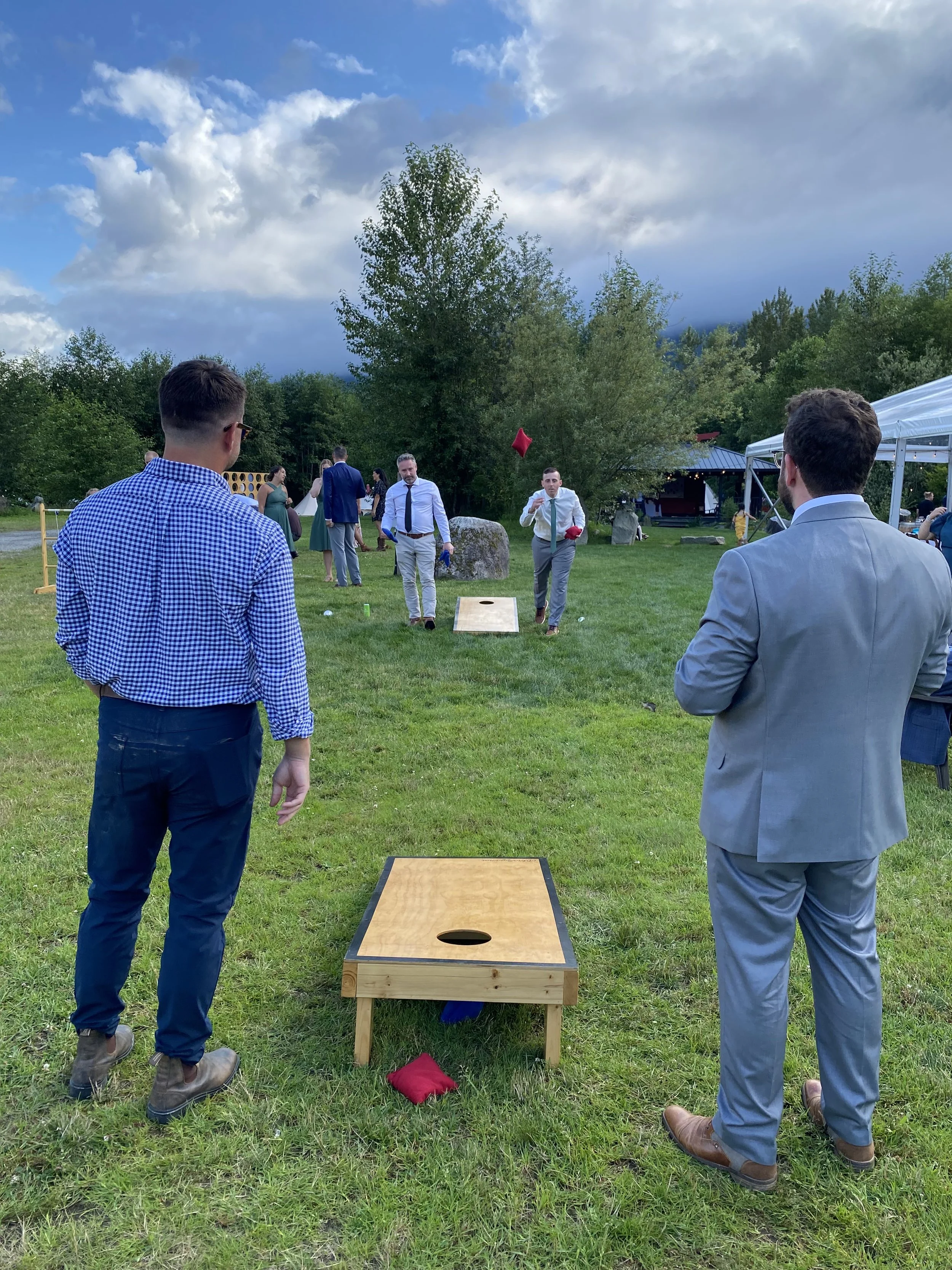 Top 6 Classic Lawn Games for your Wedding — Knotty Games Yard Game