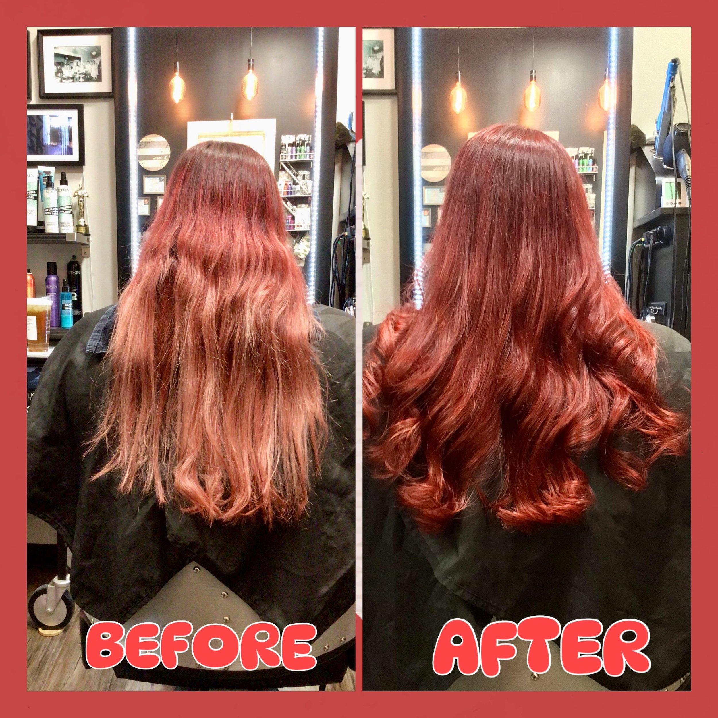 Cindy brightened and refreshed Erica&rsquo;s color 🔥🔥This hair is 🔥🔥LOVE a good color refresh!!! ❤️@theartistryofjustcin #theartistry2020nj #redken #redkenobsessed #redkensalon #ittakesapro #njhairsalon #njhairstylist #njcolorist #licensedtocreat