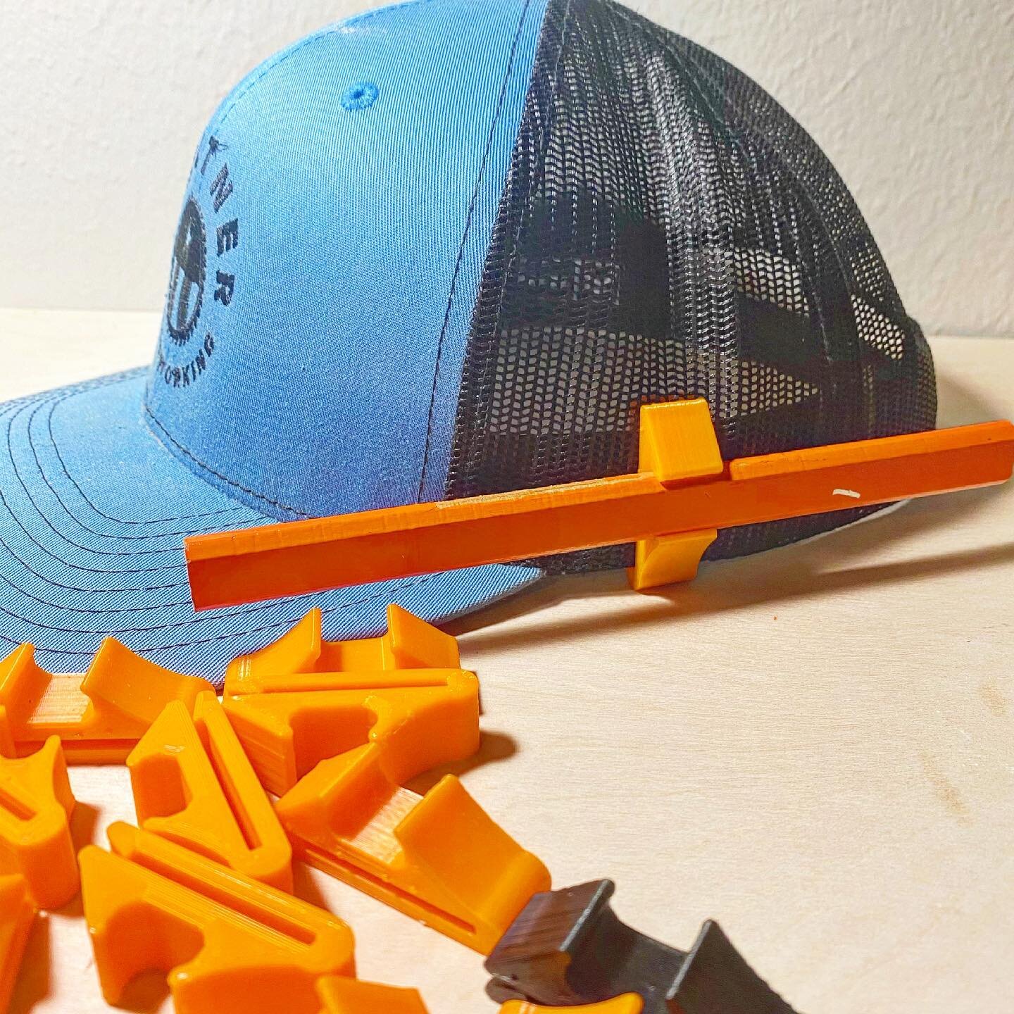 After I printed a bunch of the contractor pencil clips I grabbed some other brand contractors pencils and realized it&rsquo;s not one-size-fits-all application and had to redesign the opening. 
.
Also, HUGE shoutout to @vipun_envisage_designs who hel