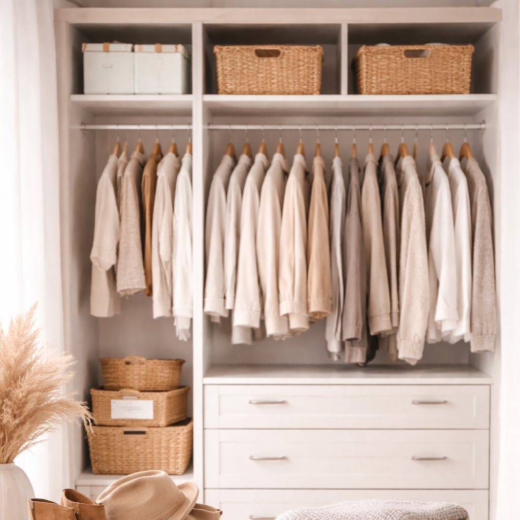 Autumn wardrobe organisation made simple