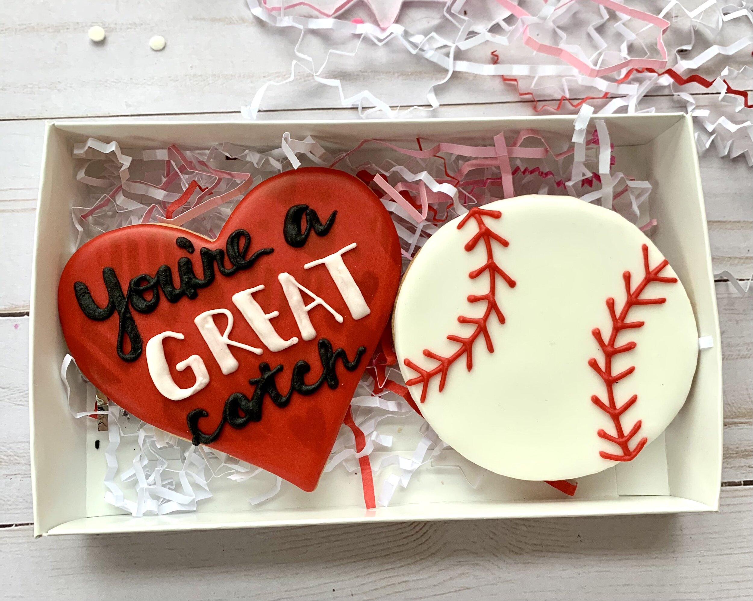 Baseball Cookie Box Set