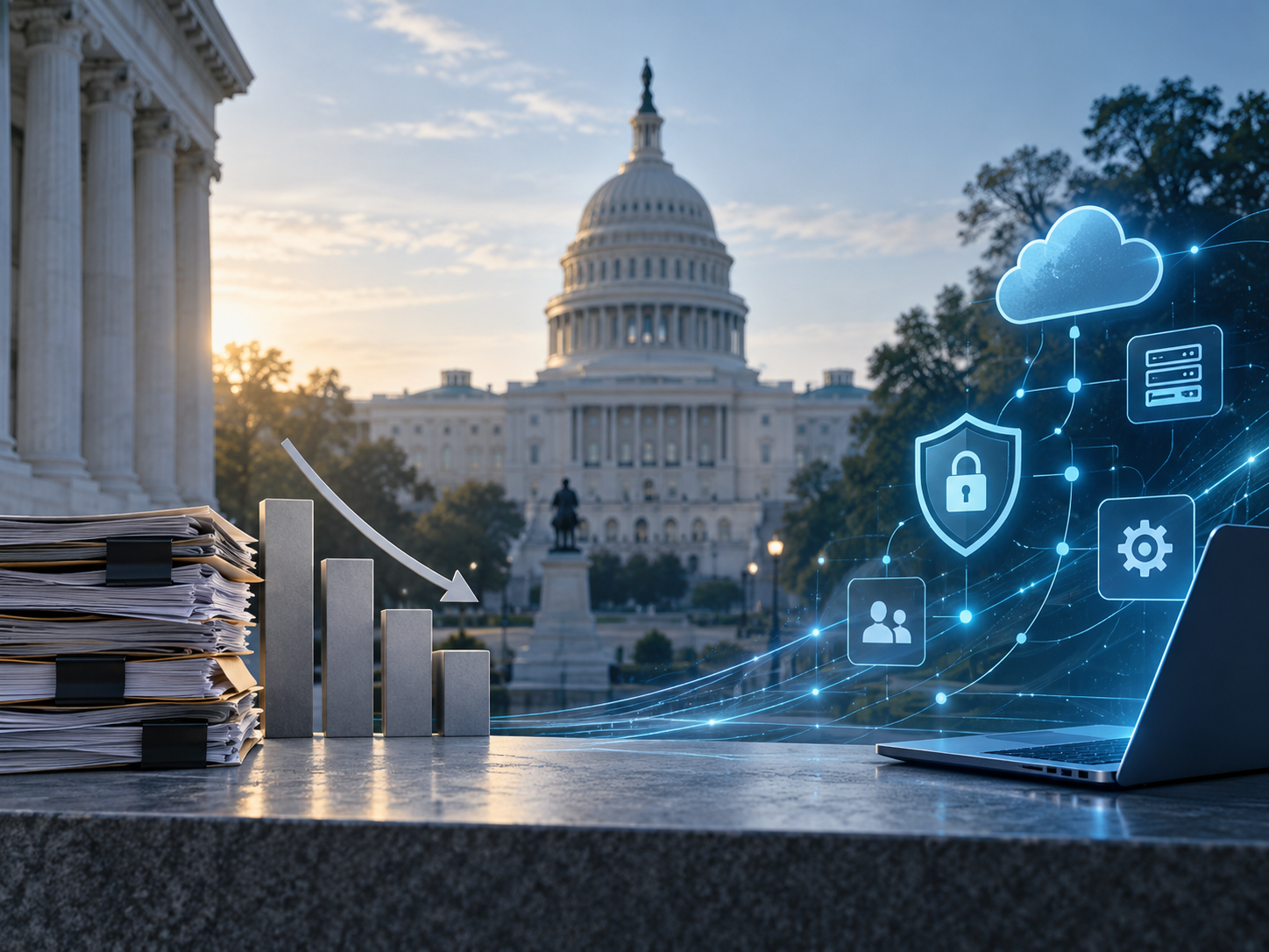 The Real FY27 Federal Civilian Budget Picture: Why a 10% Reduction Does Not Mean Less Opportunity for Technology Companies