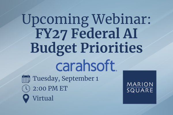 FY27 Federal AI Budget Priorities