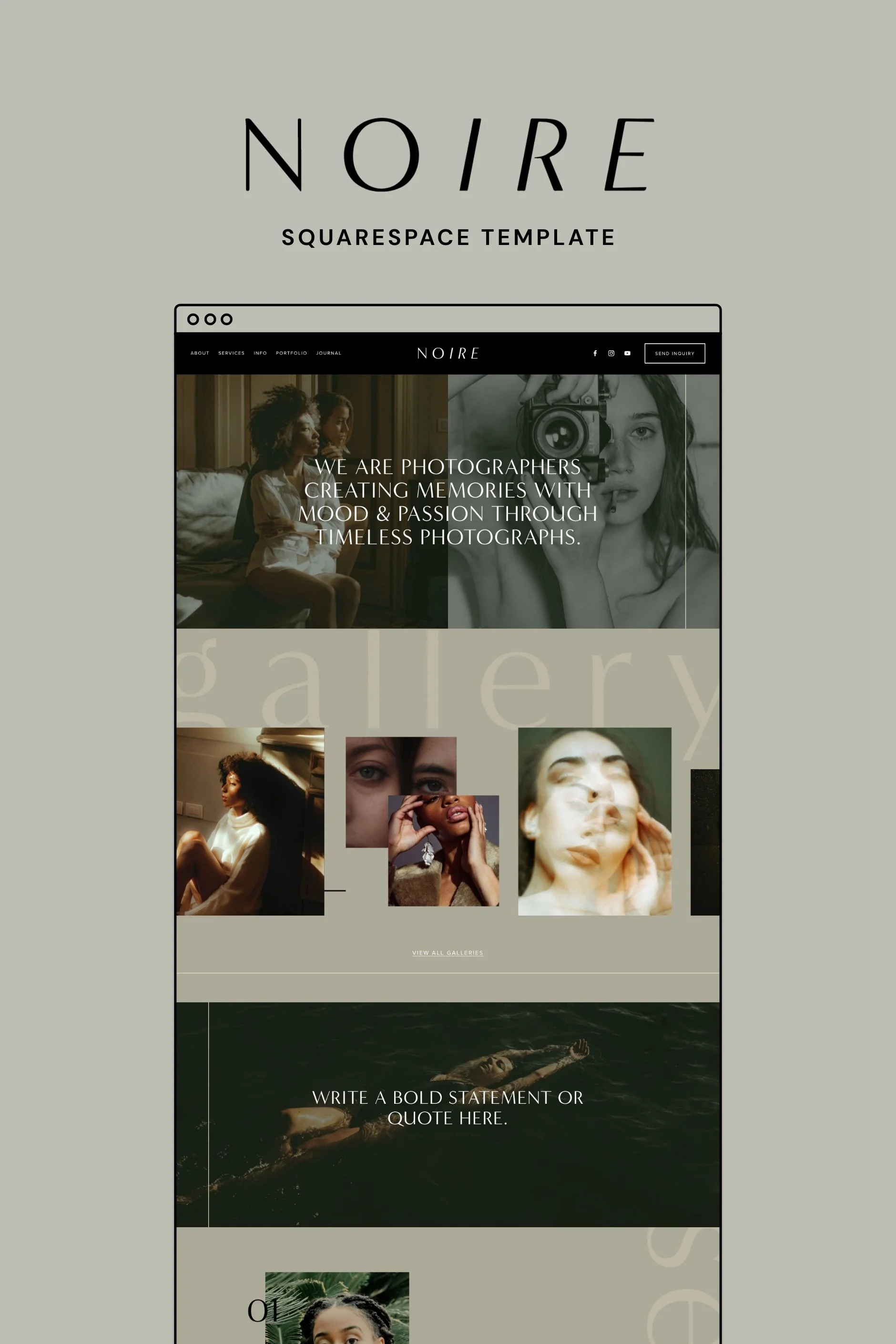 Noire by Big Cat Creative