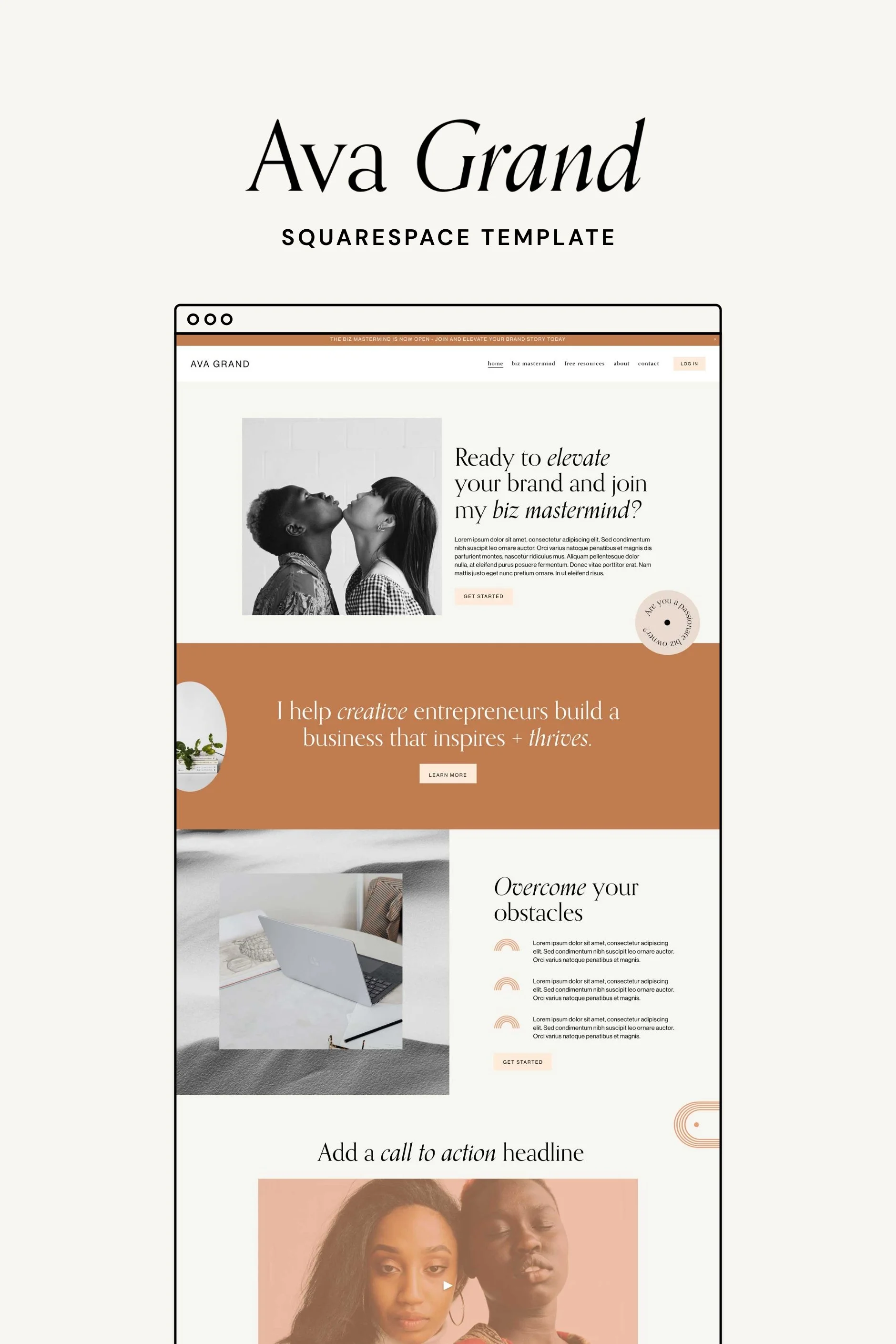 Ava Grand by Big Cat Creative